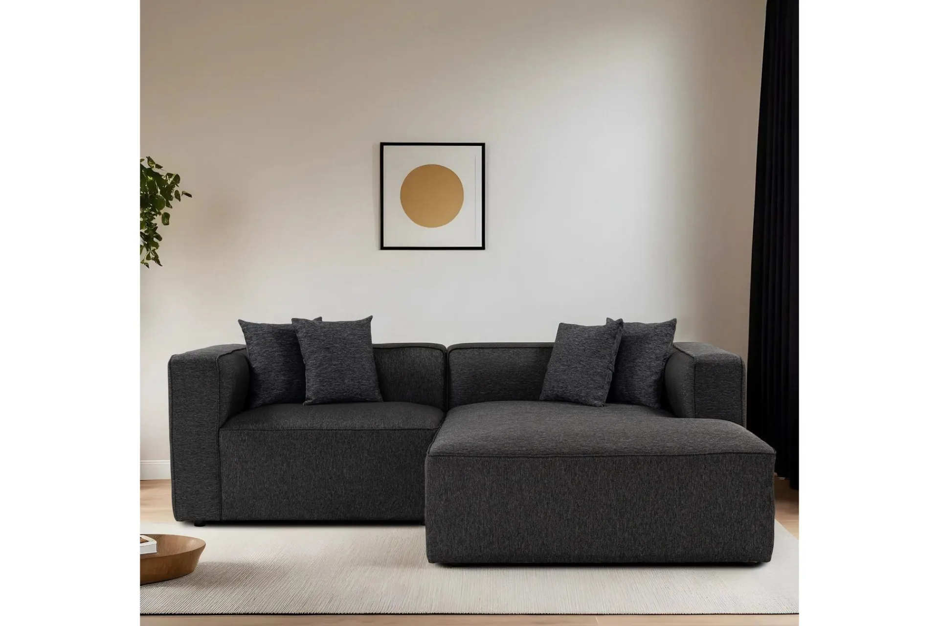 Abbas 4-seters Sofa med Divan