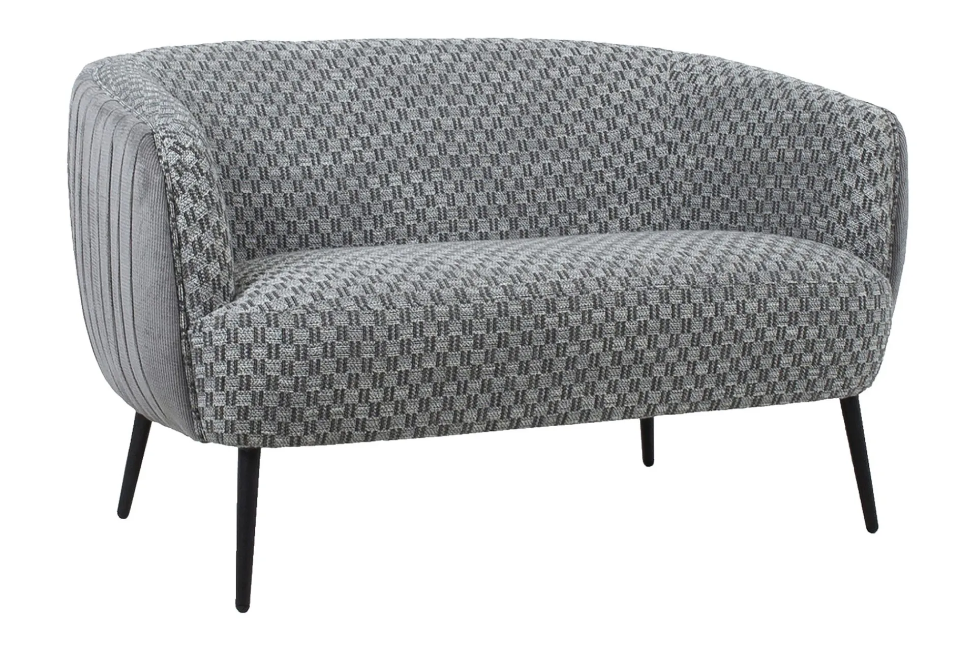 2 Seter Sofa-Accent Sofa Grå Grey