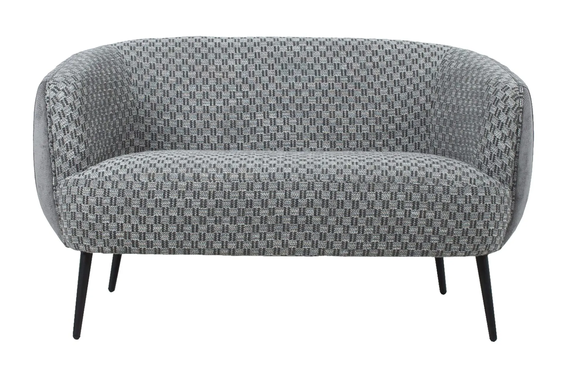 2 Seter Sofa-Accent Sofa Grå Grey