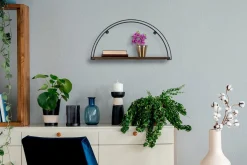 Vegghylle-Achene Vegghylle 60x15 cm Hylle Svart