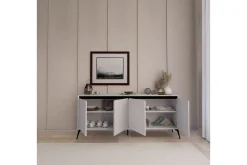 Gangbord|Avlastningsbord-Adilen Konsollbord 180 cm Hvit
