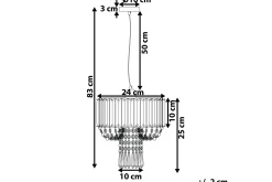 Adorn Lysekrone 24 cm
