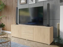 Tv-Benk & Mediabenk-Agawal TV-benk 141 cm Brun