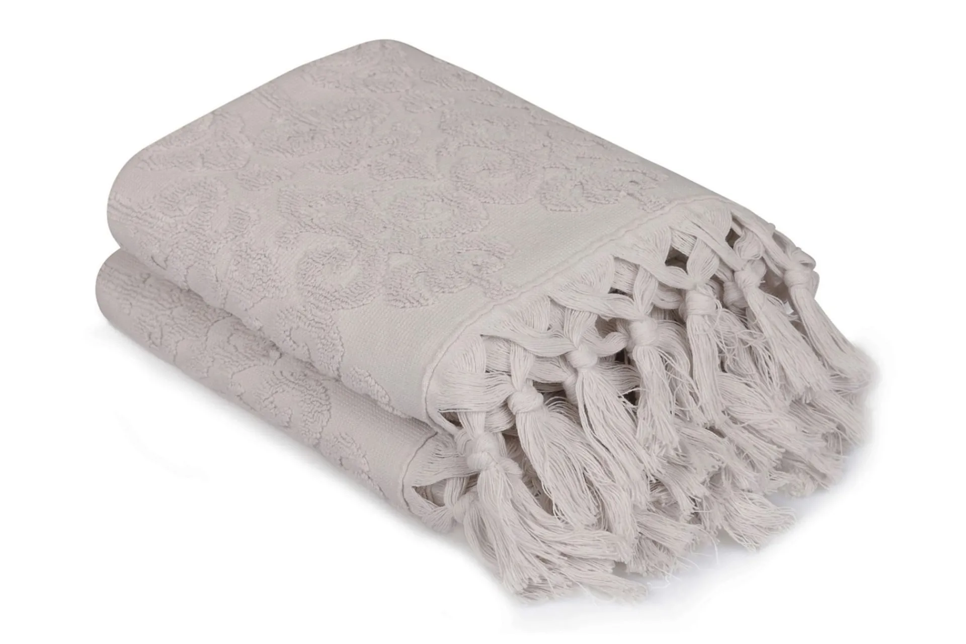 Håndklær Og Badehåndkle|Morgenkåpe & Badekåpe-aheser Håndkle 50x90 cm 2-pk Grålilla