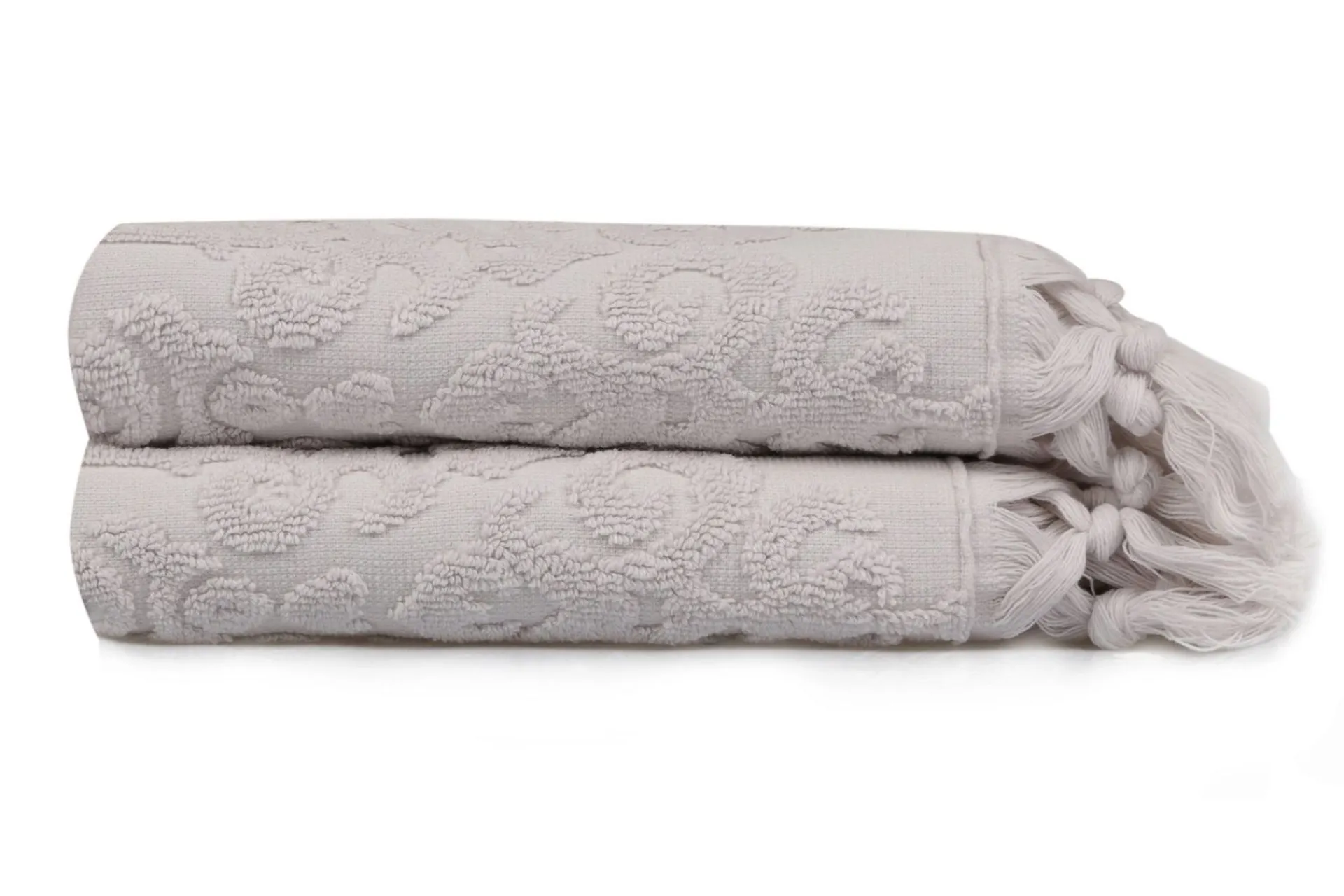 Håndklær Og Badehåndkle|Morgenkåpe & Badekåpe-aheser Håndkle 50x90 cm 2-pk Grålilla