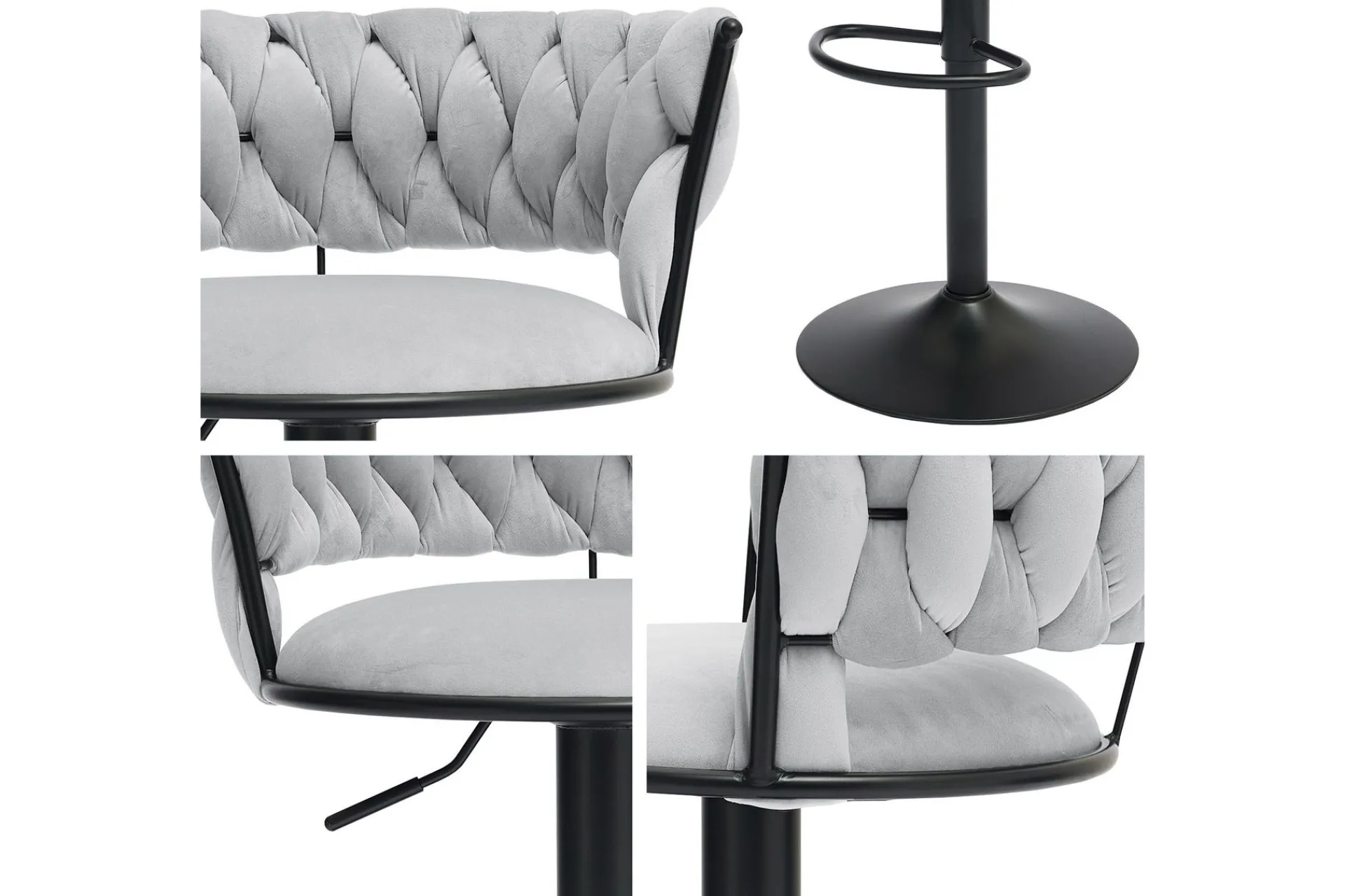 Barmøbler|Barstoler-Aikka Barstol 98 cm Svart