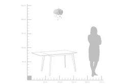 Kjøkkenlampe|Barnelampe-Ailenne Taklampe 35 cm Hvit