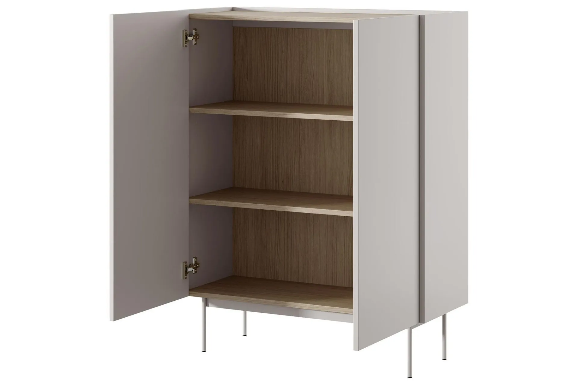 Kommode|Entrekommode-Akansh Kommode 97 cm Beige