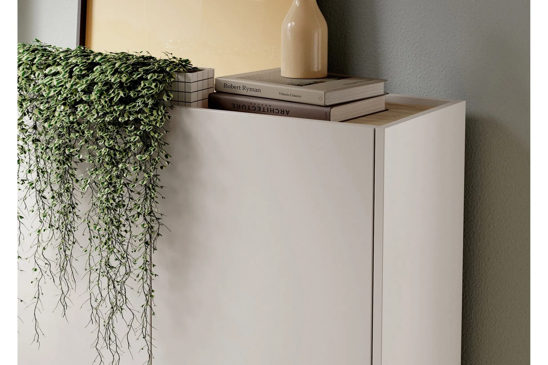 Kommode|Entrekommode-Akansh Kommode 97 cm Beige