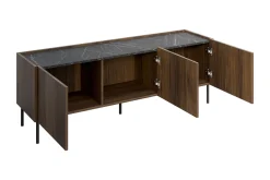 Tv-Benk & Mediabenk-Akihito TV-benk 144 cm Brun
