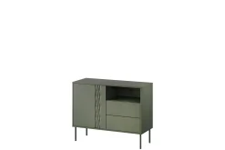 Entrekommode|Kommode-Akiko Kommode 100 cm Grønn
