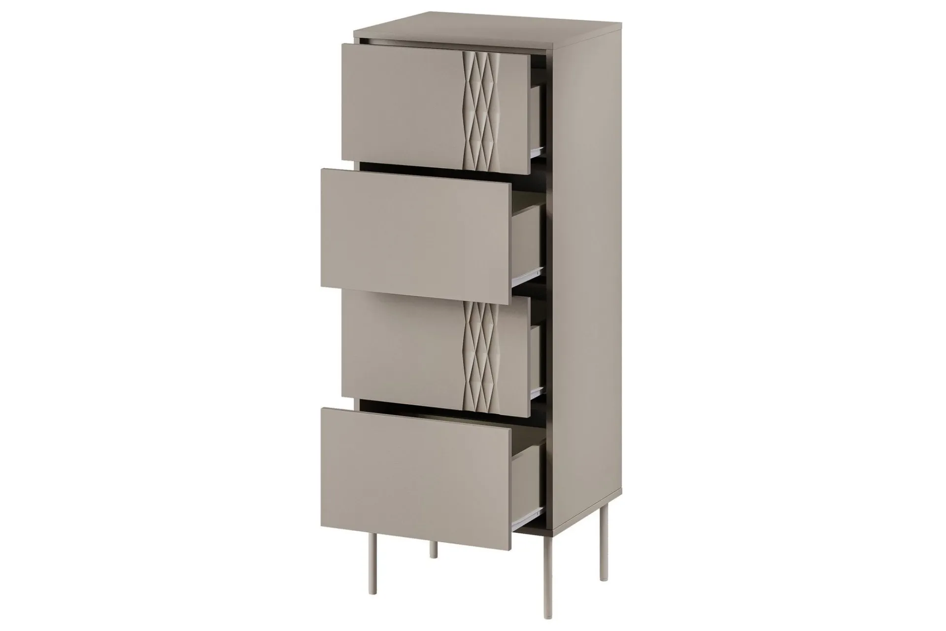 Kommode|Entrekommode-Akiko Kommode 50 cm Grønn