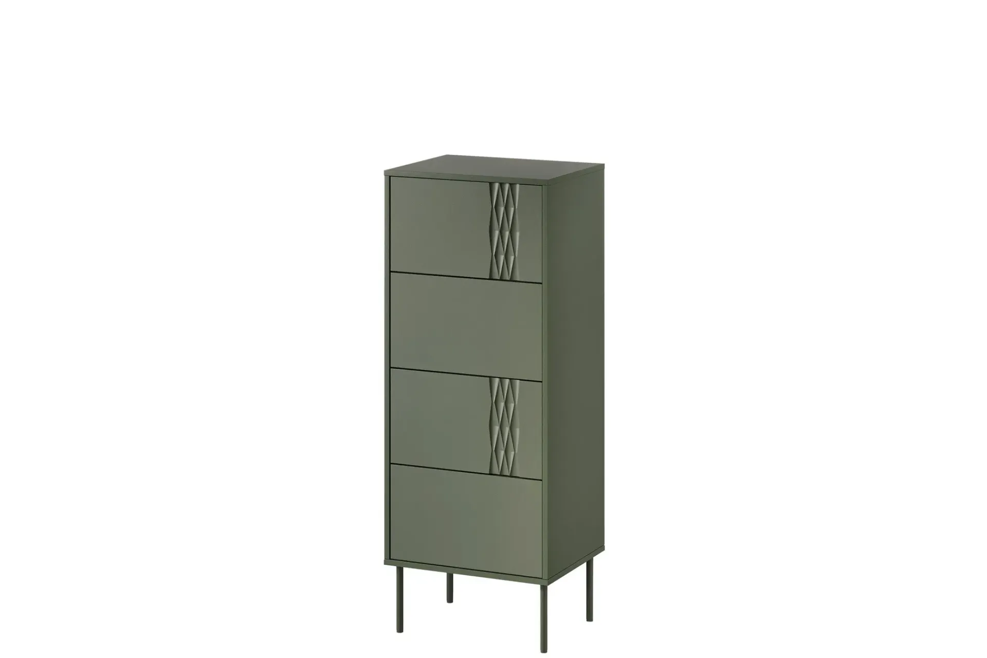 Kommode|Entrekommode-Akiko Kommode 50 cm Grønn