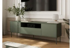 Tv-Benk & Mediabenk-Akiko TV-benk 180 cm Grønn