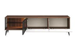 Tv-Benk & Mediabenk-Akinari TV-benk 180 cm Brun,Beige