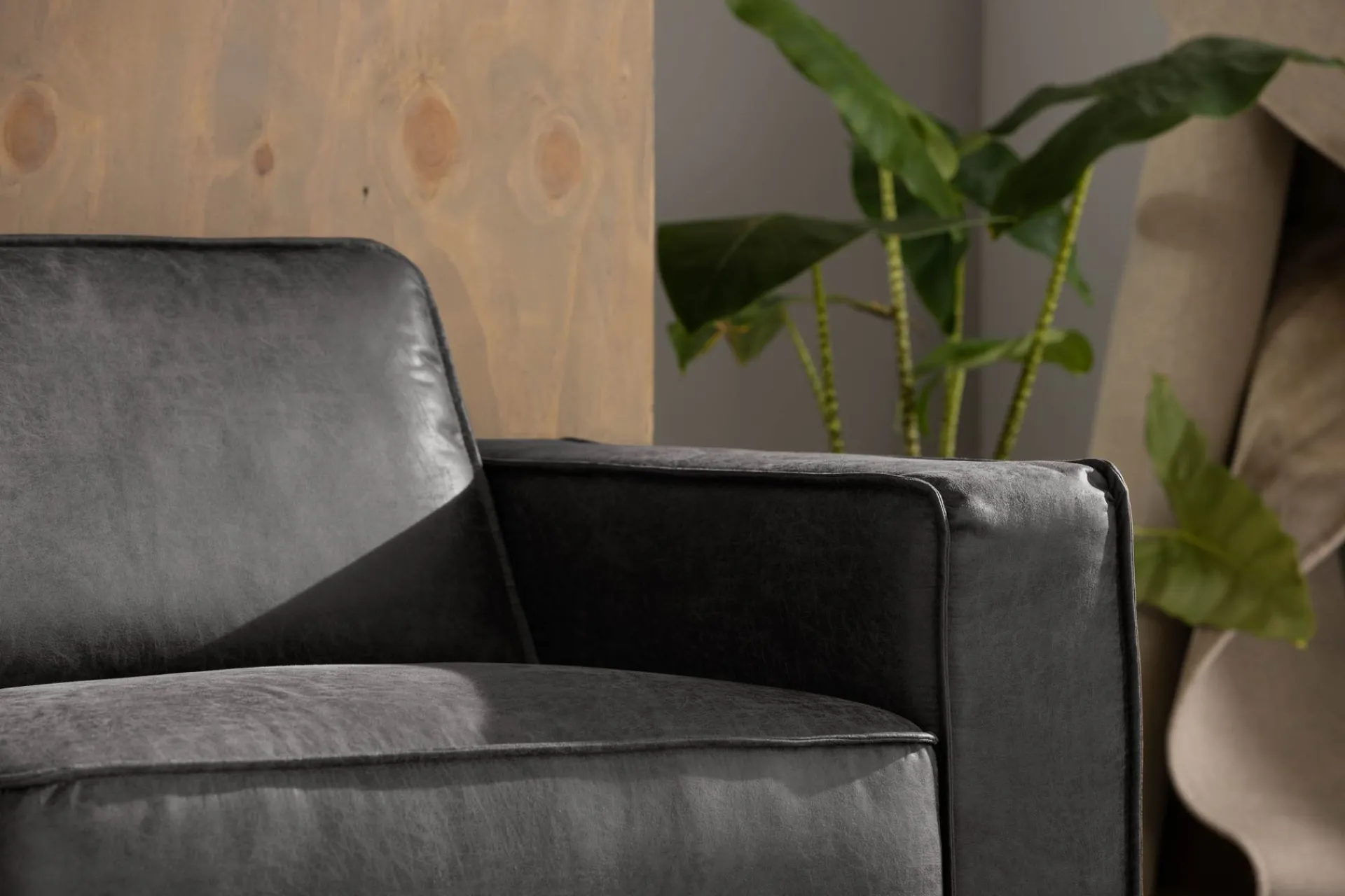 Manor House Akron Hjørnesofa Bonded Lær