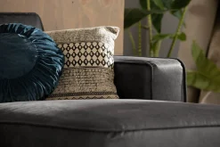 Manor House Akron 2-seter Sofa med Divan Høyre Bonded Lær