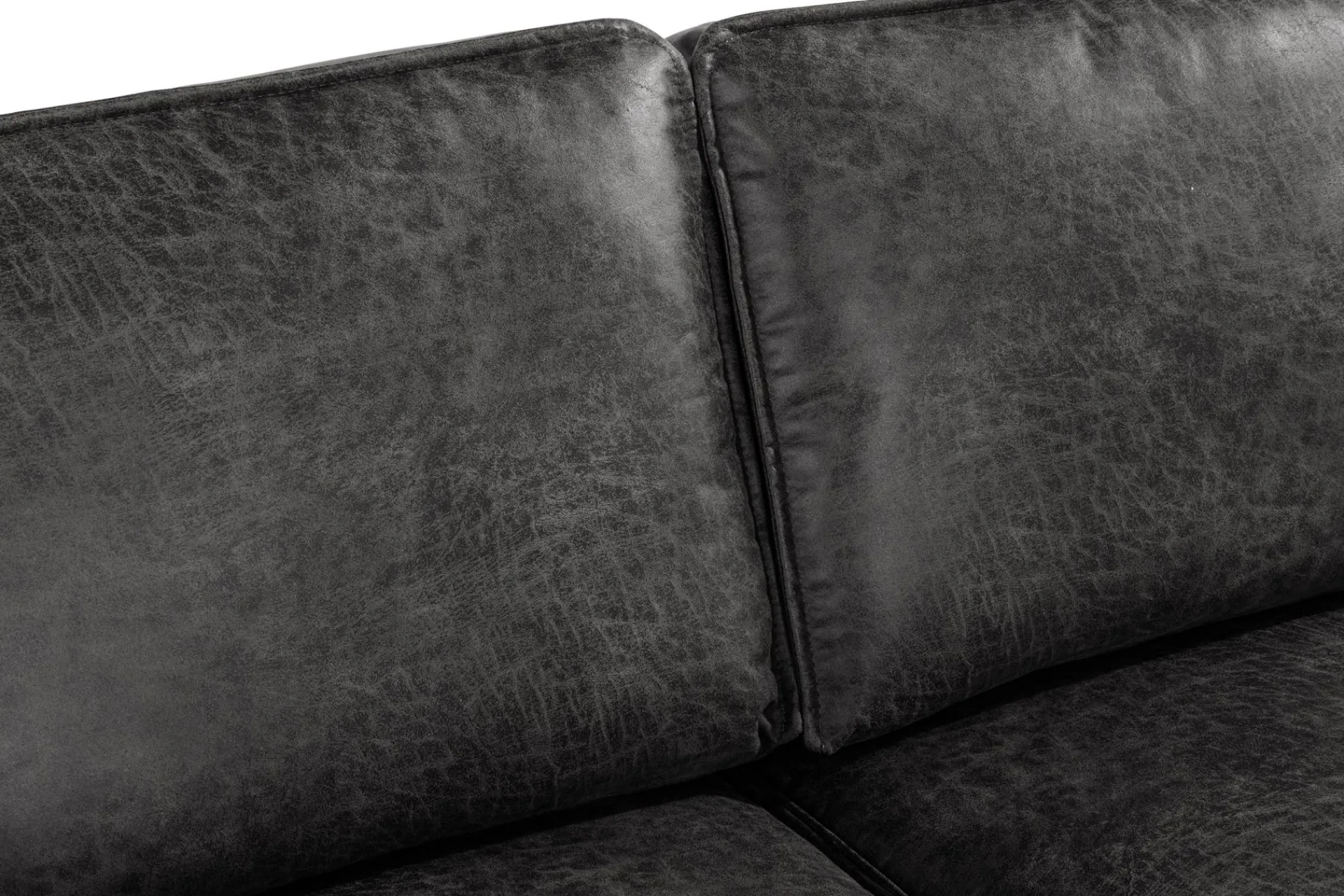 Manor House Akron 2-seter Sofa med Divan Venstre Bonded Lær
