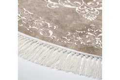 Moderne Tepper-Alanur Home Matte 100x100 cm Beige