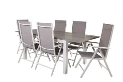 Venture Home Albany Forlengbar Spisegruppe 152cm+6 Break Spisestoler