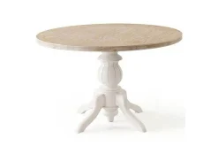 Spisebord & Kjøkkenbord-Albero Spisebord 120 cm Hvit,Eik