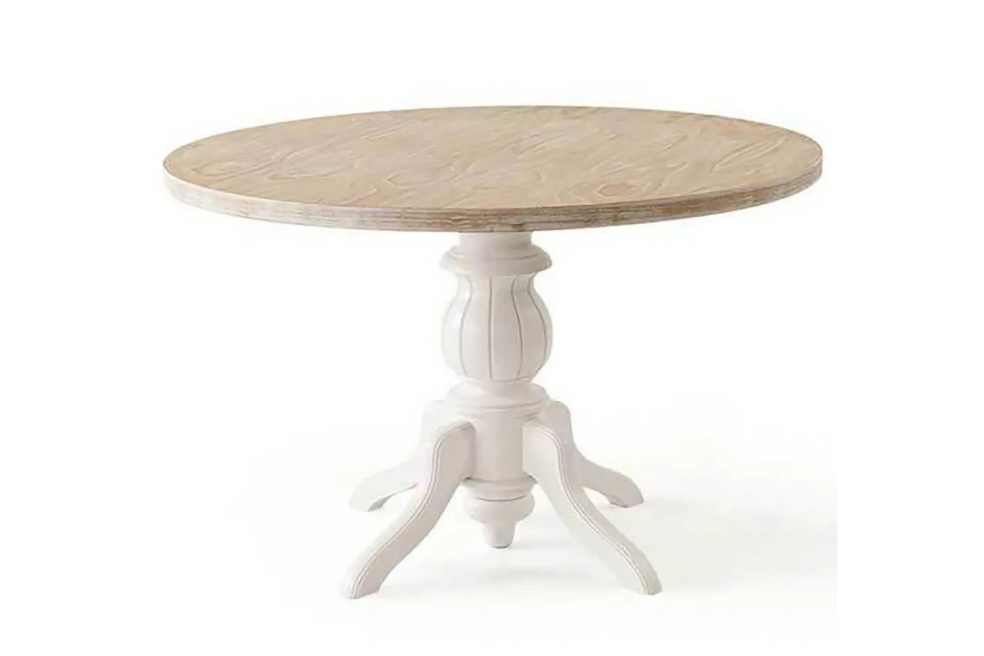Spisebord & Kjøkkenbord-Albero Spisebord 120 cm Hvit,Eik