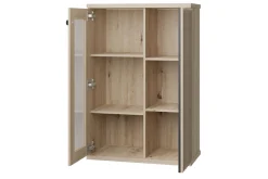 Vitrineskap|Skap-Aldbrough Vitrineskap 40,6x131,9x86,4 cm tre