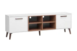 Tv-Benk & Mediabenk-Alloa TV-benk 40x180 cm Hvit