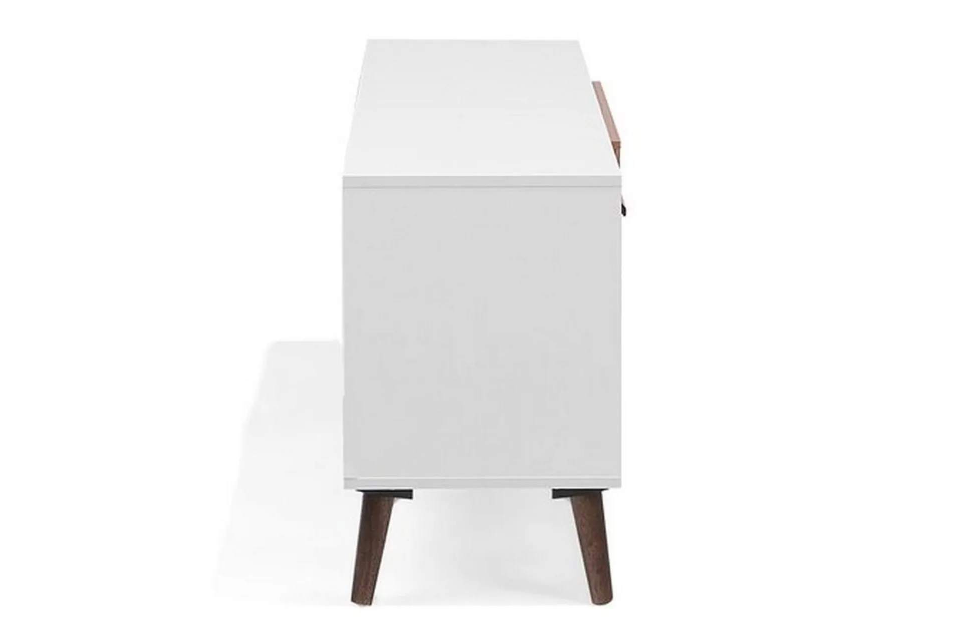 Tv-Benk & Mediabenk-Alloa TV-benk 40x180 cm Hvit