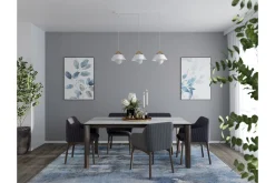 Kjøkkenlampe-Almitara Taklampe Rund Svart