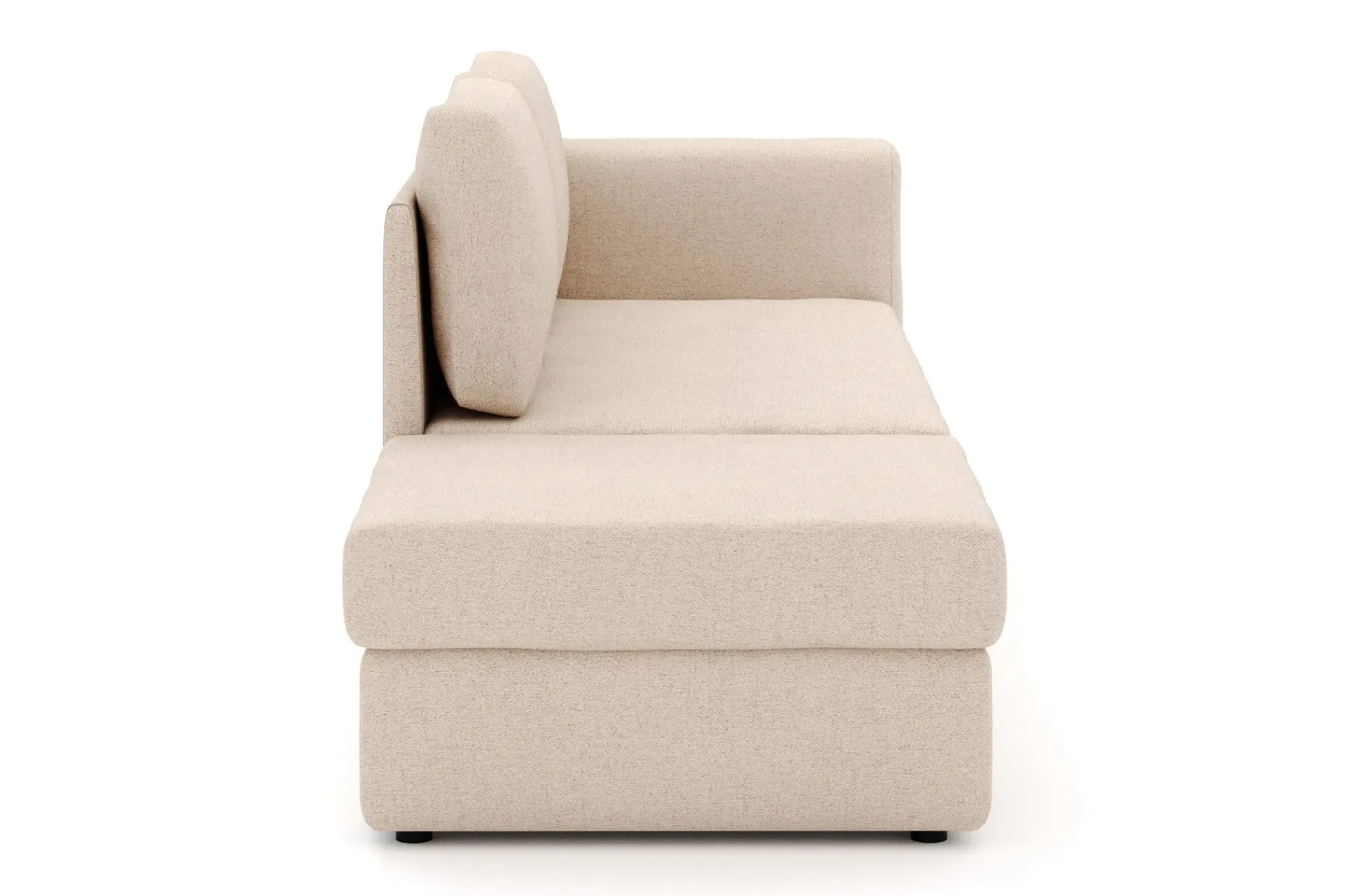 Basic Home Alnaryd 2-3seters Sovesofa med Nedfellbar Armlene