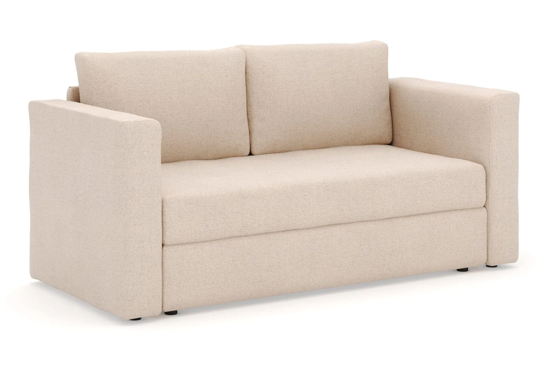 Basic Home Alnaryd 2-3seters Sovesofa med Nedfellbar Armlene