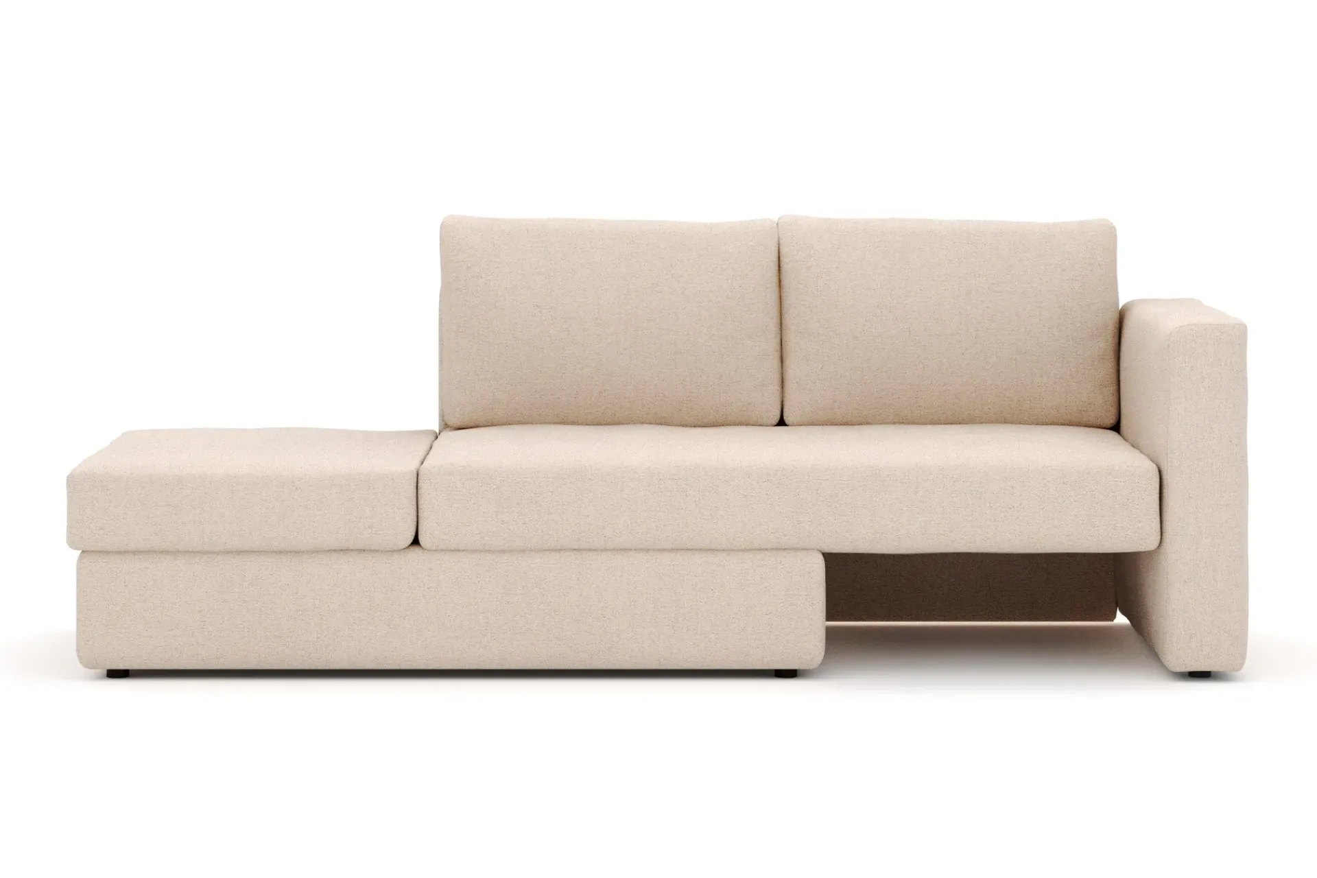 Basic Home Alnaryd 2-3seters Sovesofa med Nedfellbar Armlene
