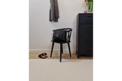 KM Home Moderne Tepper-Alva Bomullsteppe 240x240 cm Kvadratisk Krem