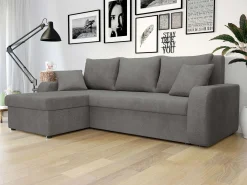 Hjørnesofa-Alvared 3-seters Divansofa grey