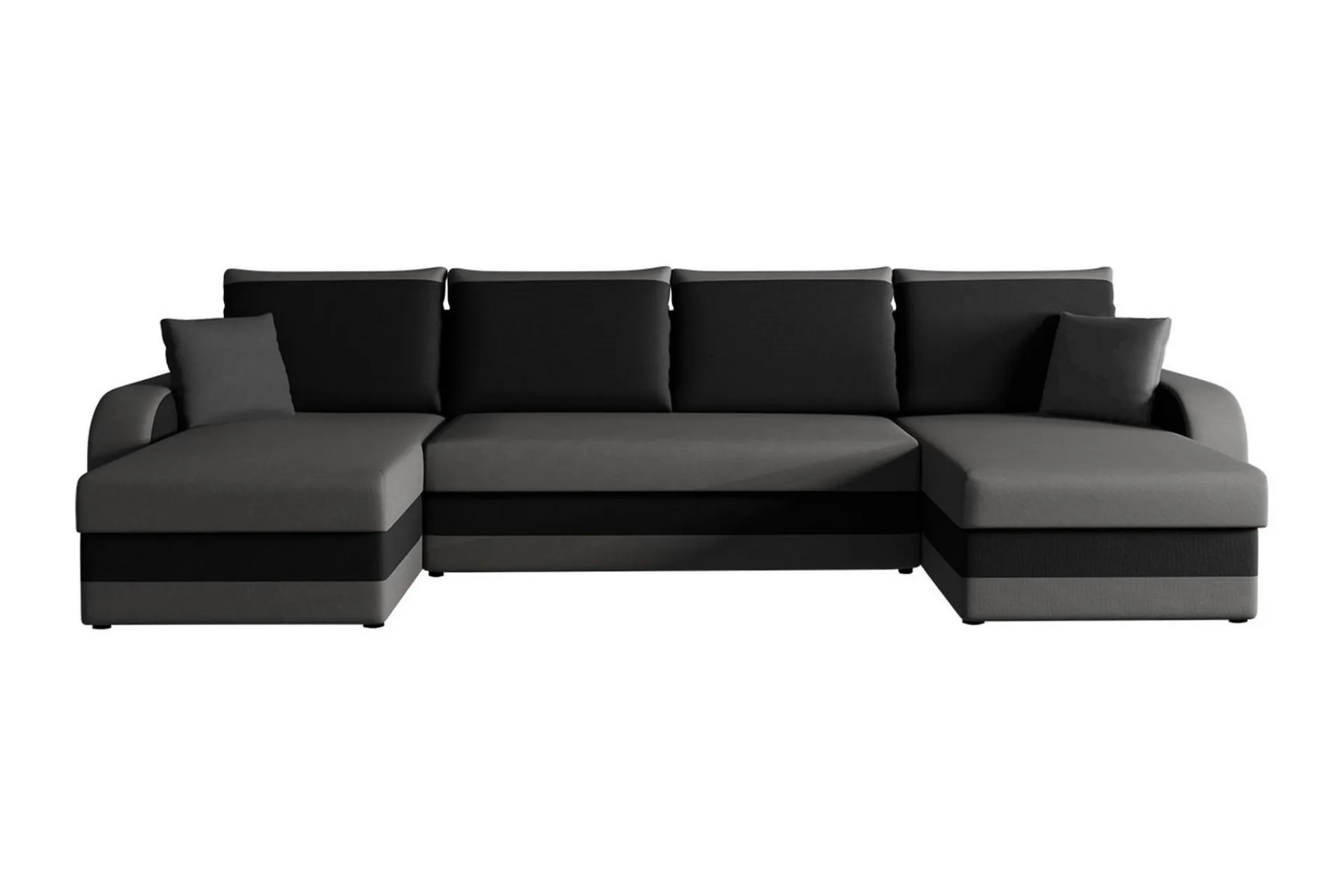 Majestic Furniture Sovesofaer-Alvared 4-seters Sovesofa med Dobbeldivan med Oppbevaring Irma 10 + Irma 1