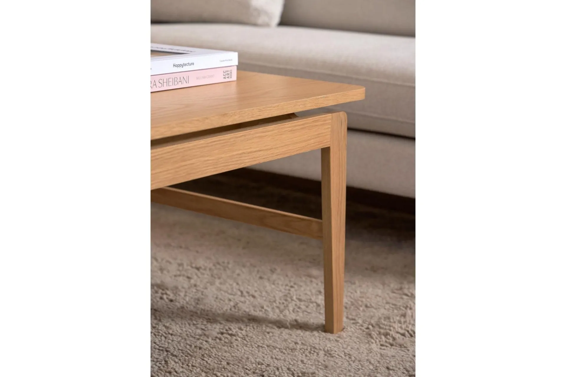 Sofabord-Amasi Sofabord 60 cm Natural