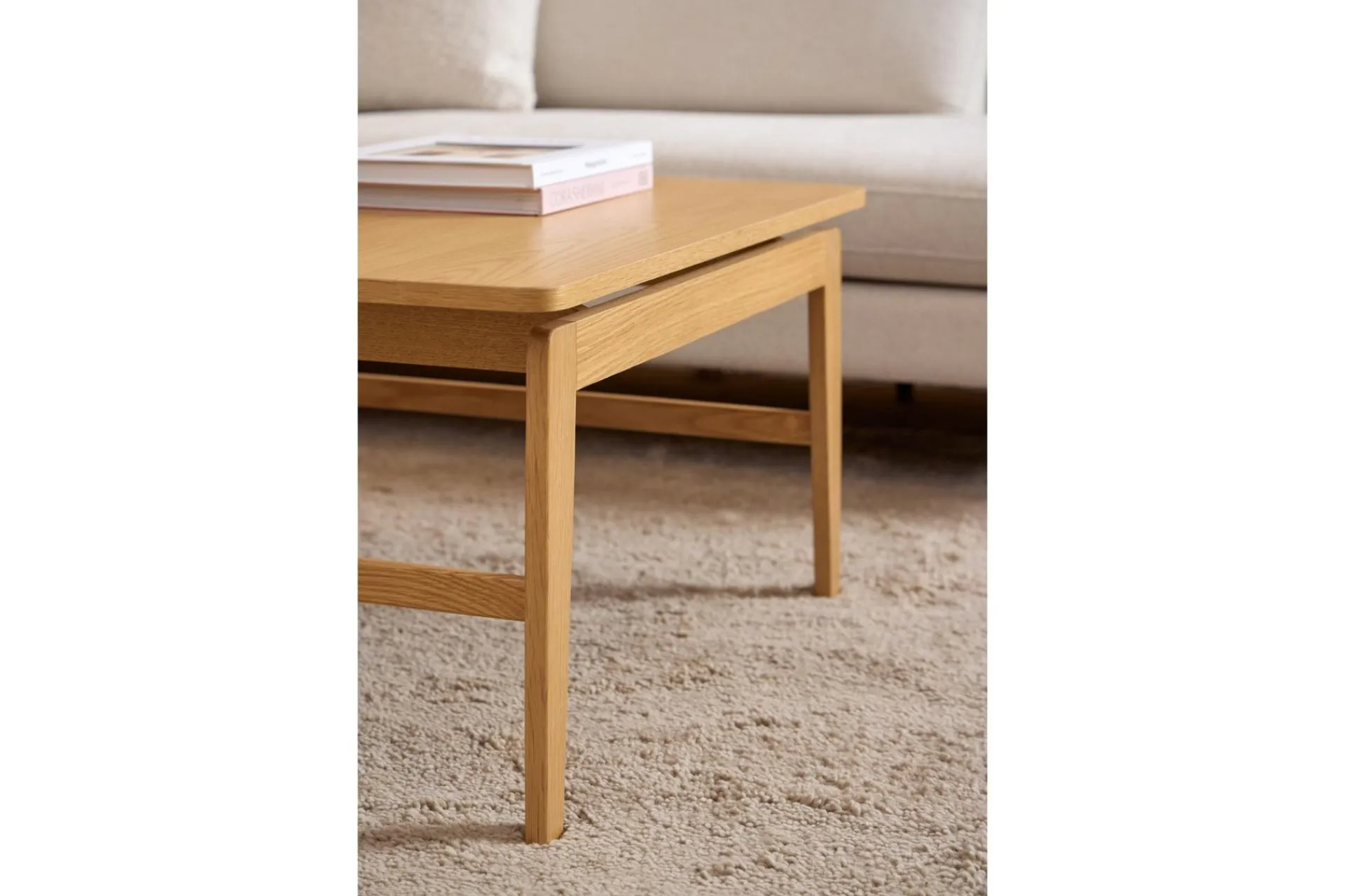 Sofabord-Amasi Sofabord 80 cm Natural