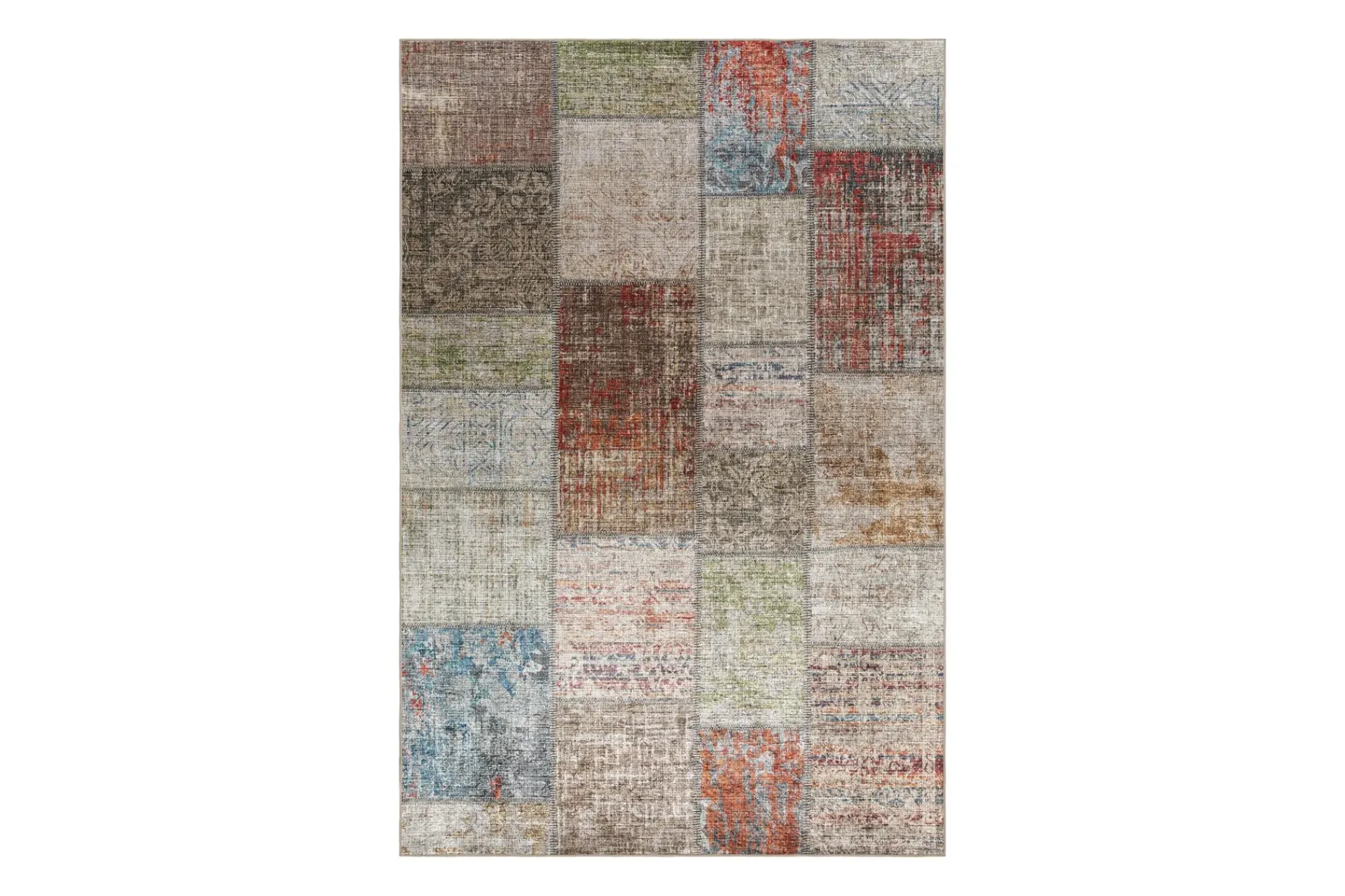 KM Home Moderne Tepper-Amber Wiltonteppe 230x340 cm Rektangulær Flerfärgad