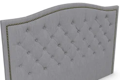 Sengetilbehør & Sengegavl-Amiral Topp Sengegavl 185x130 Grey