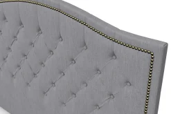 Sengetilbehør & Sengegavl-Amiral Topp Sengegavl 185x130 Grey