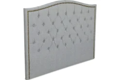 Sengetilbehør & Sengegavl-Amiral Topp Sengegavl 185x130 Grey