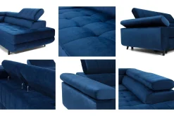 Sovesofaer-Amshyttan Sovesofa Med Sjeselong 3-Seter Orange