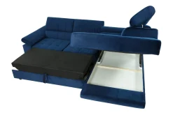 Sovesofaer-Amshyttan Sovesofa Med Sjeselong 3-Seter Orange