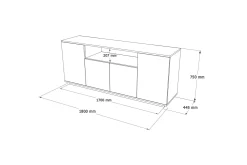 Anari Konsollbord 180 cm