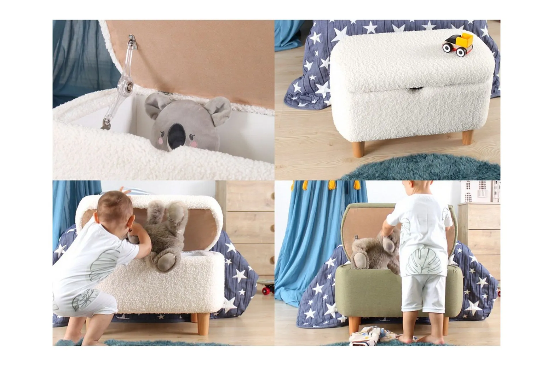 Anaro Puff 61 cm Rektanær