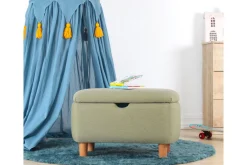Sittemøbler Med Oppbevaring-Anaro Puff 61 cm Rektangulær Grønn