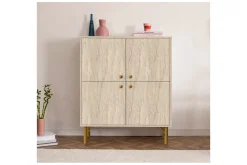 Kommode|Entrekommode-Anaya Kommode 95 cm Beige