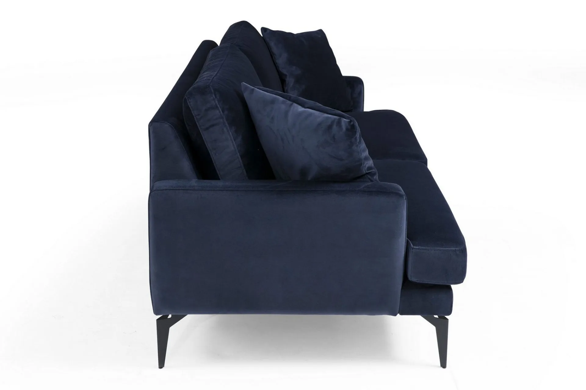 Velour Sofa & Fløyel Sofa-Andary 2-Seter Sofa Blå