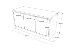 Entrebenk|Benk-Andifli Skoskap 89,6x45,8 cm Brun